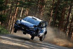 Mikko Hirvonen y Jarmo Lehtinen, M-Sport Ford Fiesta WRC