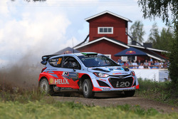 Hayden Paddon and John Kennard, Hyundai i20 WRC, Hyundai Motorsport