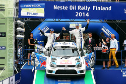 Second place Sébastien Ogier and Julien Ingrassia