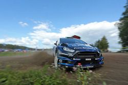 Elfyn Evans and Daniel Barrit, M-Sport Ford Fiesta WRC