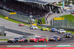 Antonio Felix da Costa, BMW Team MTEK BMW M4 DTM, Miguel Molina, Audi Sport Team Abt Sportsline Audi RS 5 DTM, Mattias Ekström, Audi Sport Team Abt Sportsline Audi RS 5 DTM