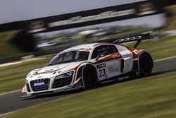 #23 United Autosports Audi R8 LMS Ultra: Ian Dockerill, Matt Bell