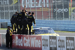 Race winner Marcos Ambrose