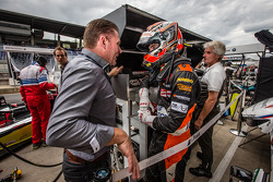 Jos Verstappen with Max Verstappen, Van Amersfoort Racing Dallara F312 Volkswagen
