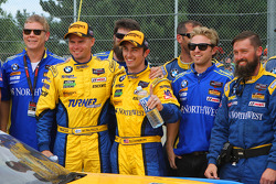 GTD winners Dane Cameron, Markus Palttala