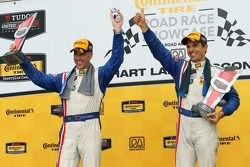 Race winners Joao Barbosa and Christian Fittipaldi