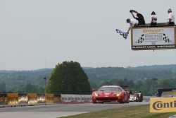 #62 Risi Competizione Ferrari F458: Giancarlo Fisichella, Pierre Kaffer takes the class win