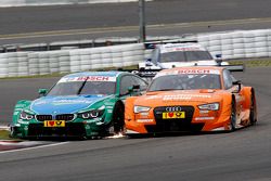 Augusto Farfus, BMW Team RBM BMW M34 DTM and Jamie Green, Audi Sport Team Abt Sportsline Audi RS 5 DTM