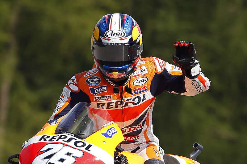 2014: rompe la racha de 10 victorias seguidas de Marc Márquez