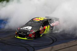 Jeff Gordon celebrates