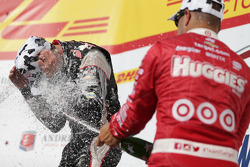 Race winner Will Power, third place Tony Kanaan