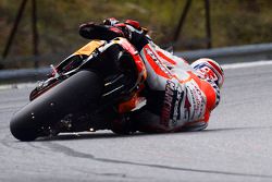 Marc Marquez, Repsol Honda Takımı neredeyse motorunun kontrolünü kaybediyordu