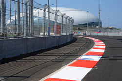 Sochi Autodrom pist detayı