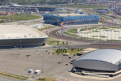 Sochi Autodrom circuit detail