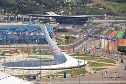 Sochi Autodrom circuit detail