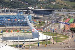 Sochi Autodrom circuit detail