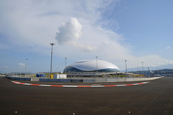 Sochi Autodrom circuit detail