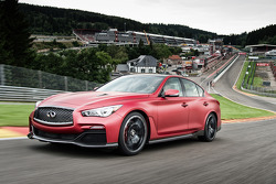 Sebastian Vettel drives the Infiniti Q50 Eau Rouge