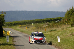 Mads Ostberg and Jonas Andersson, Citroën DS3 WRC, Citroën Total Abu Dhabi World Rally Team