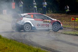 Robert Kubica and Maciek Szczepaniak, Ford Fiesta WRC