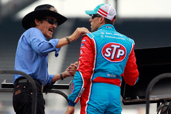 Richard Petty and Aric Almirola