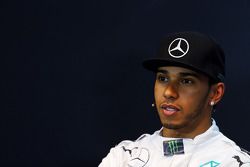 Lewis Hamilton, Mercedes AMG F1 in the FIA Press Conference