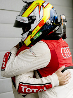 Race winners Cesar Ramos, Laurens Vanthoor