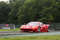 #62 Risi Competizione Ferrari F458: Giancarlo Fisichella, Pierre Kaffer