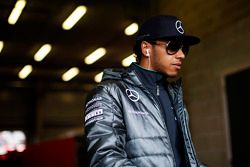 Lewis Hamilton, Mercedes AMG F1 on the drivers parade