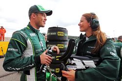 Andre Lotterer, Caterham F1 Team on the grid