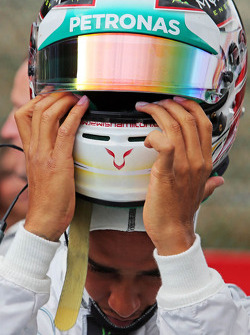 Lewis Hamilton, Mercedes AMG F1 on the grid
