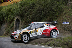 Mads Ostberg and Jonas Andersson, Citroën DS3 WRC, Citroën Total Abu Dhabi World Rally Team