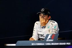 Nico Rosberg, Mercedes AMG F1 in the FIA Press Conference