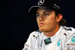 Nico Rosberg, Mercedes AMG F1 in the FIA Press Conference