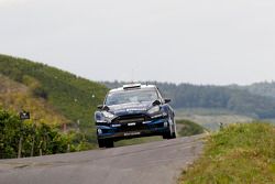 Elfyn Evans and Daniel Barrit, M-Sport Ford Fiesta WRC