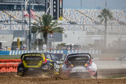#18 Olsbergs MSE Ford Fiesta ST: Patrik Sandell, #31 Olsbergs MSE Ford Fiesta ST: Joni Wiman
