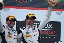 3rd place- #27 Dempsey Racing Porsche 911 GT America: Patrick Dempsey & Andrew Davis