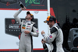 3rd place- #27 Dempsey Racing Porsche 911 GT America: Patrick Dempsey & Andrew Davis