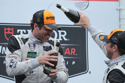 3rd place- #27 Dempsey Racing Porsche 911 GT America: Patrick Dempsey & Andrew Davis