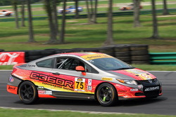 #75 Compass360 Racing Honda Civic: Kyle Gimple, Ryan Eversley