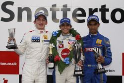 Podium: Matteo Ferrer, Pietro Fittipaldi, Tarun Reddy