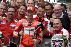 Second place qualifying for Andrea Dovizioso, Ducati Team