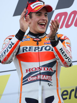 Race winner Marc Marquez