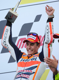 Race winner Marc Marquez