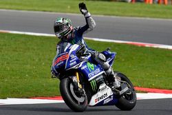 Second place Jorge Lorenzo, Yamaha Factory Racing 