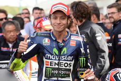 Third place Valentino Rossi, Yamaha Factory Racing