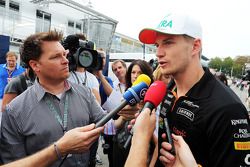 Nico Hulkenberg, Sahara Force India F1 with the media