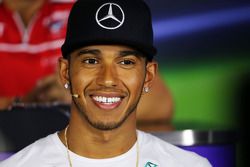 Lewis Hamilton, Mercedes AMG F1 in the FIA Press Conference