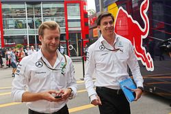 Toto Wolff, Mercedes AMG F1 Shareholder and Executive Director (Right)