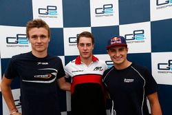 Stoffel Vandoorne, Arthur Pic en Mitch Evans